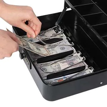 Kasten Cash Box with Combination Lock for Secure Storage
