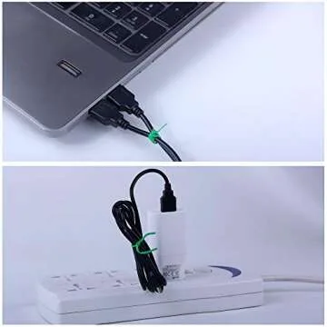 TWIES Reel Twist Ties 328 feet, PE Plastic Coated – Built-in Cutter for Garden Plant Support – Garden Plant Ties for Indoor, Outdoor, Home and Office Use… (Green)