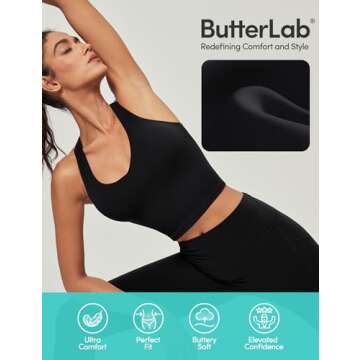 IUGA Adjustable Workout Tank Tops with Built-in Bra