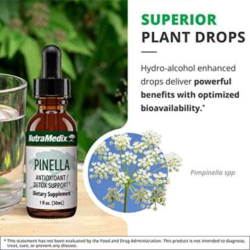 NutraMedix Pinella Liquid Drops for Brain Detox & Focus