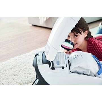 Miele 10123210 AirClean 3D Efficiency Dust Bag, Type GN, 4 Bags & 2 Filters, White