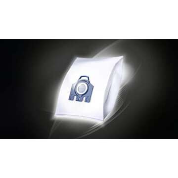 Miele 10123210 AirClean 3D Efficiency Dust Bag, Type GN, 4 Bags & 2 Filters, White