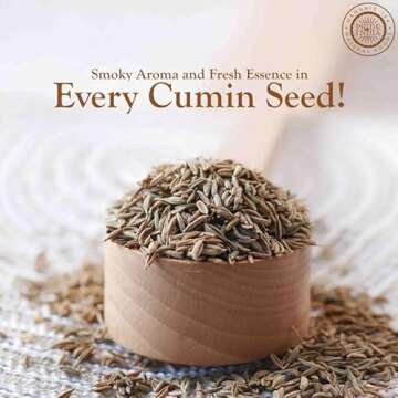 Pride of India – Cumin Seed Whole – Gourmet Indian Spice – Excellent for Culinary Uses – Fresh and Quality Seeds – Adds Flavor & Aroma - Easy to Store – 8 oz. Medium Dual Sifter Bottle
