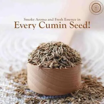Pride of India – Cumin Seed Whole – Gourmet Indian Spice – Excellent for Culinary Uses – Fresh and Quality Seeds – Adds Flavor & Aroma - Easy to Store – 8 oz. Medium Dual Sifter Bottle