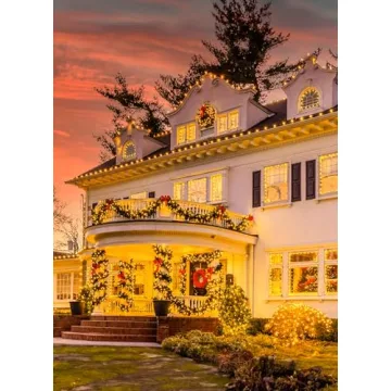 Minetom Solar String Lights 40FT with 8 Lighting Modes