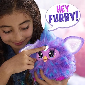Furby Purple Interactive Plush Toy with Accessories