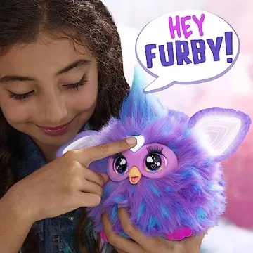 Furby Purple Interactive Plush Toy with Accessories