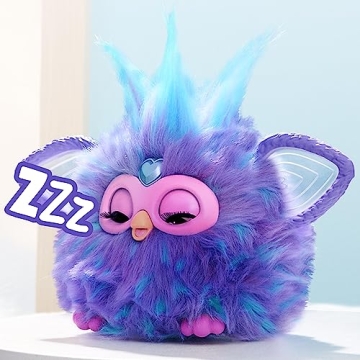 Furby Purple Interactive Plush Toy with Accessories