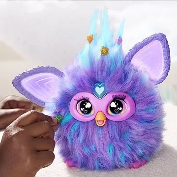Furby Purple Interactive Plush Toy with Accessories