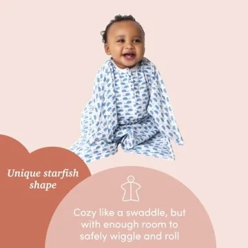 SleepingBaby Zipadee-Zip Swaddle for 6-12 Months