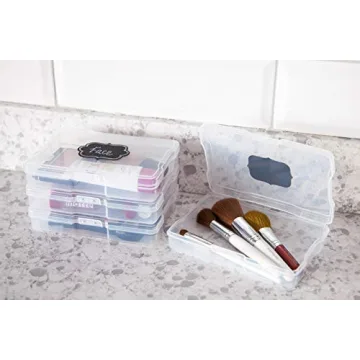 IRIS Clear Photo and Craft Storage Cases Set of 10