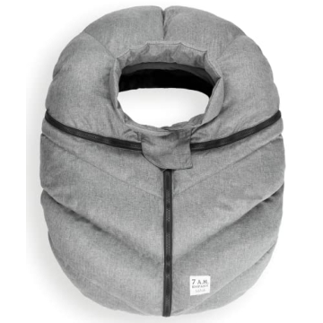 7AM Infant Car Seat Cover - Water-Repellent, Universal Fit