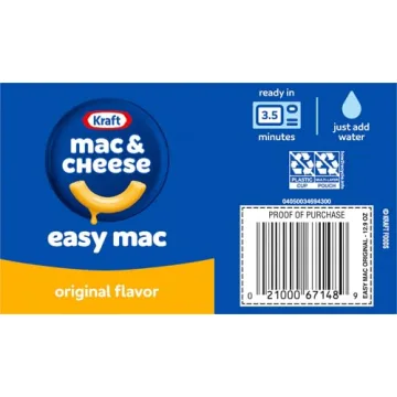 Kraft Easy Mac Original Macaroni & Cheese Dinner