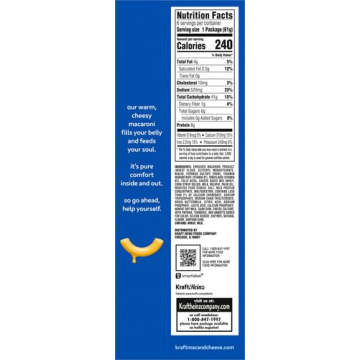 Kraft Easy Mac Original Macaroni & Cheese Dinner
