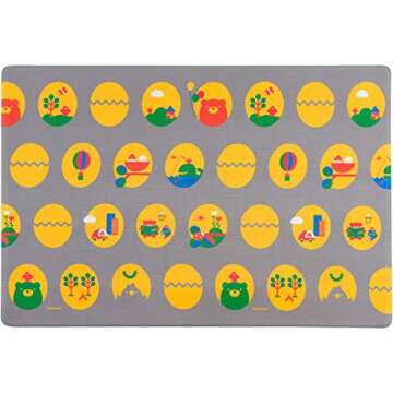 Lollaland Thick Non Toxic Designer Baby Playmat