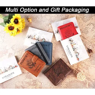 Passport Wallet with AirTag Holder for Stylish Travelers