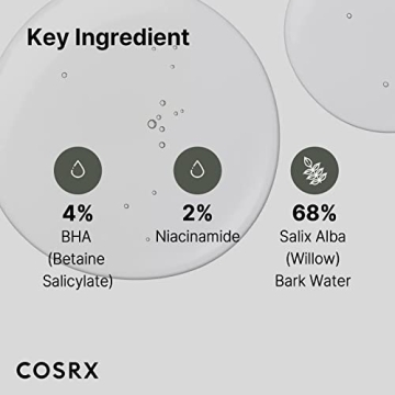 COSRX Niacinamide 2% + BHA 4% Toner for Glowing Skin