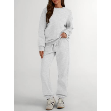Trendy Queen Women's 2 Piece Lounge Sweatsuit Outfits
