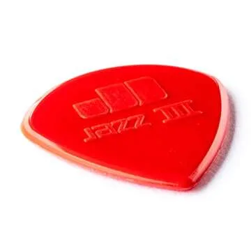 Dunlop Jazz III Pick Pack, Red Nylon,1.38mm