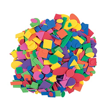 Creative Craft Foam Shapes for Kids and Adults