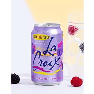 LaCroix Sparkling Water, Black Razzberry, 12 Fl Oz (pack of 8)