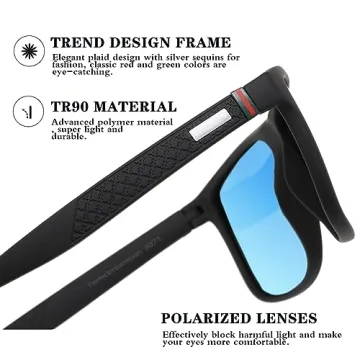 Stylish Polarized Sunglasses for Golf and Travel