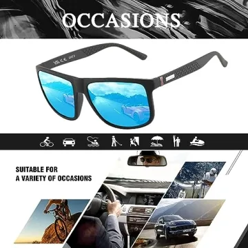 Stylish Polarized Sunglasses for Golf and Travel