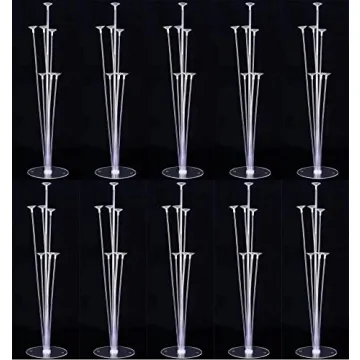 10 Sets of Reusable Balloon Stand Kits for All Celebrations