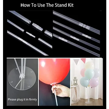 10 Sets of Reusable Balloon Stand Kits for All Celebrations