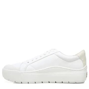 Dr. Scholl's Women's White Slip On Platform Sneakers
