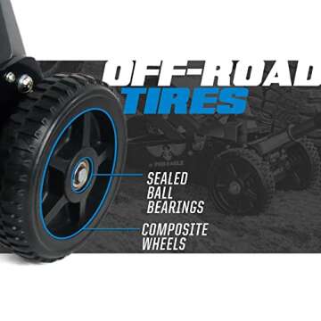 Pro Eagle 2 Ton Big Wheel Off Road Jack for High Clearance