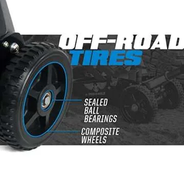 Pro Eagle 2 Ton Big Wheel Off Road Jack for High Clearance