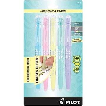Pilot FriXion Light Pastel Erasable Highlighters Pack