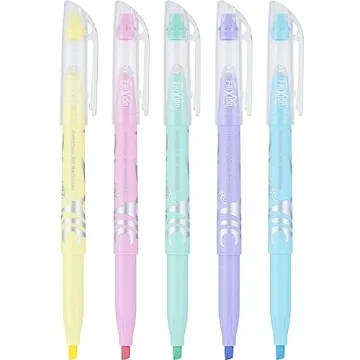 Pilot FriXion Light Pastel Erasable Highlighters Pack
