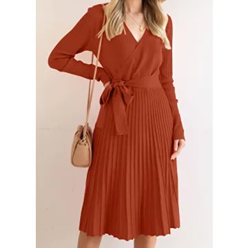 Stylish ZESICA Fall Long Sleeve Dress for Every Occasion