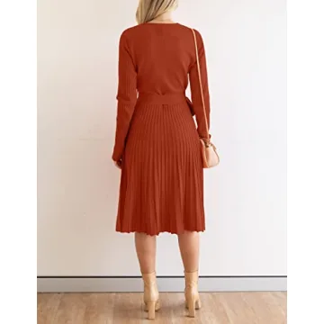 Stylish ZESICA Fall Long Sleeve Dress for Every Occasion