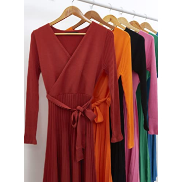 Stylish ZESICA Fall Long Sleeve Dress for Every Occasion