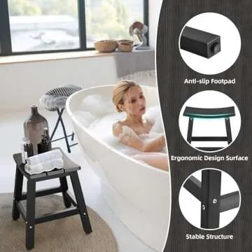 DWVO Shower Bench for Safety and Comfort in Showers