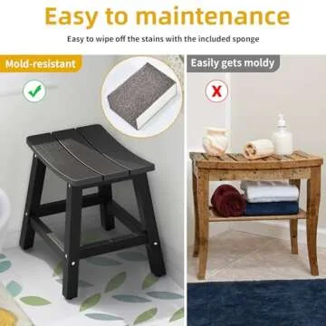 DWVO Shower Bench for Safety and Comfort in Showers