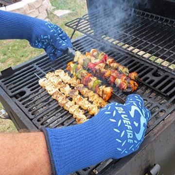 BlueFire Gloves Heat Resistant for BBQ Grill Firepit