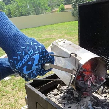 BlueFire Gloves Heat Resistant for BBQ Grill Firepit
