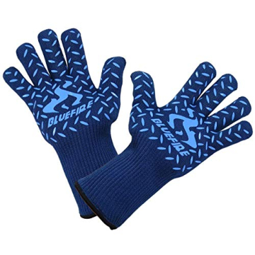 BlueFire Gloves Heat Resistant for BBQ Grill Firepit