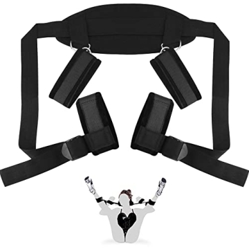 Explore Passion with Double BDSMS Bed Restraints Kit