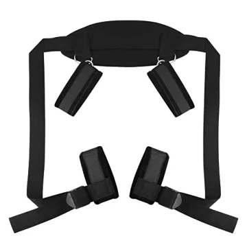 Explore Passion with Double BDSMS Bed Restraints Kit