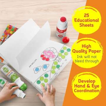 Dot Markers for Creative Activities - Mess-Free Fun for Kids