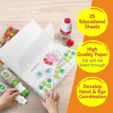 Dot Markers for Creative Activities - Mess-Free Fun for Kids