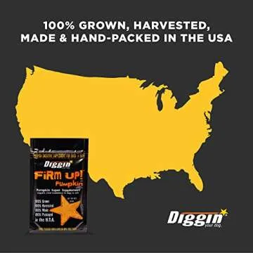 Diggin' Your Dog Firm Up Pumpkin - Natural Digestive Aid for Pets