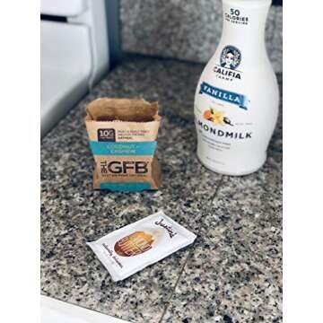 The Gluten Free Brothers, Protein Oatmeal Cup (Pop-up), Coconut + Cashew, 2 Ounce (Pack of 6), Gluten Free, Non GMO