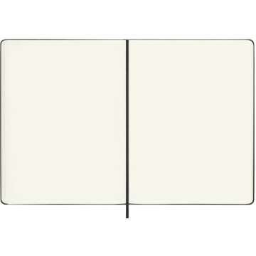 Moleskine Classic Notebook, Extra Large, Plain, Black, Hard Cover (7.5 x 10)