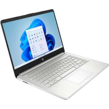 HP 14" Ultralight Laptop for Students and Business